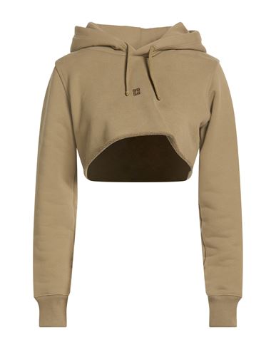 Givenchy Woman Sweatshirt Military Green Size Xs Cotton