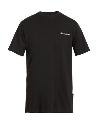 Ice Iceberg Man T-shirt Black Size Xxl Cotton
