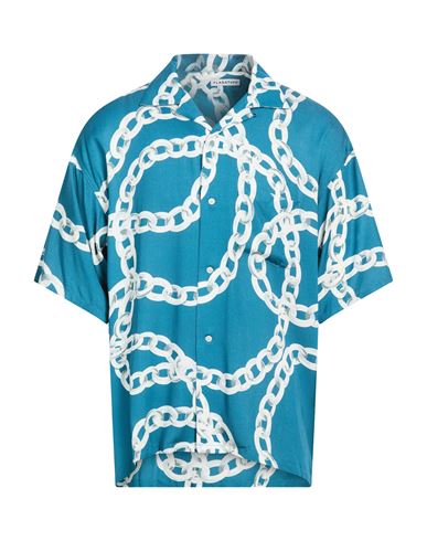 FLAGSTUFF Hemd Herren Blau M Herren