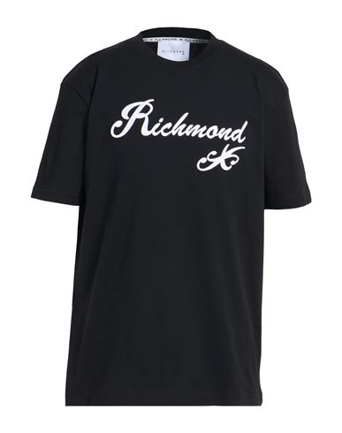 Richmond X Man T-shirt Black Size Xxl Cotton