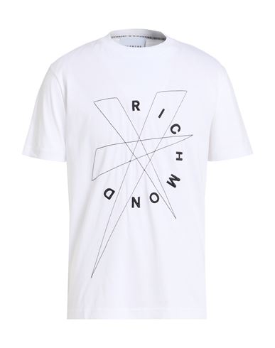 Richmond X Man T-shirt White Size Xl Cotton