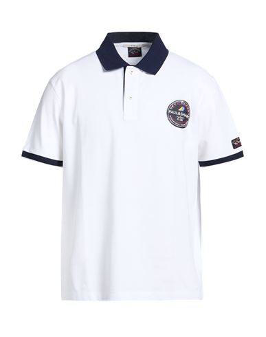 Poloshirt Herren Weiß L Herren
