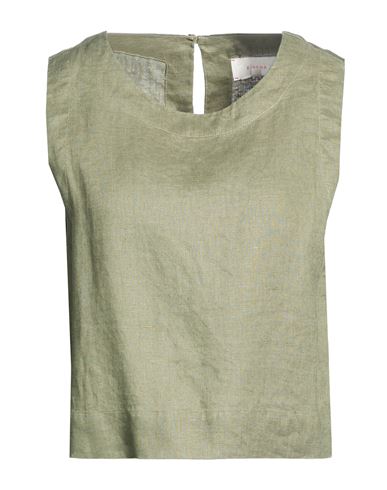 XíRENA Top Damen Militärgrün M Damen