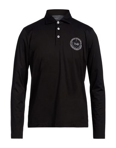 Poloshirt Herren Schwarz L Herren