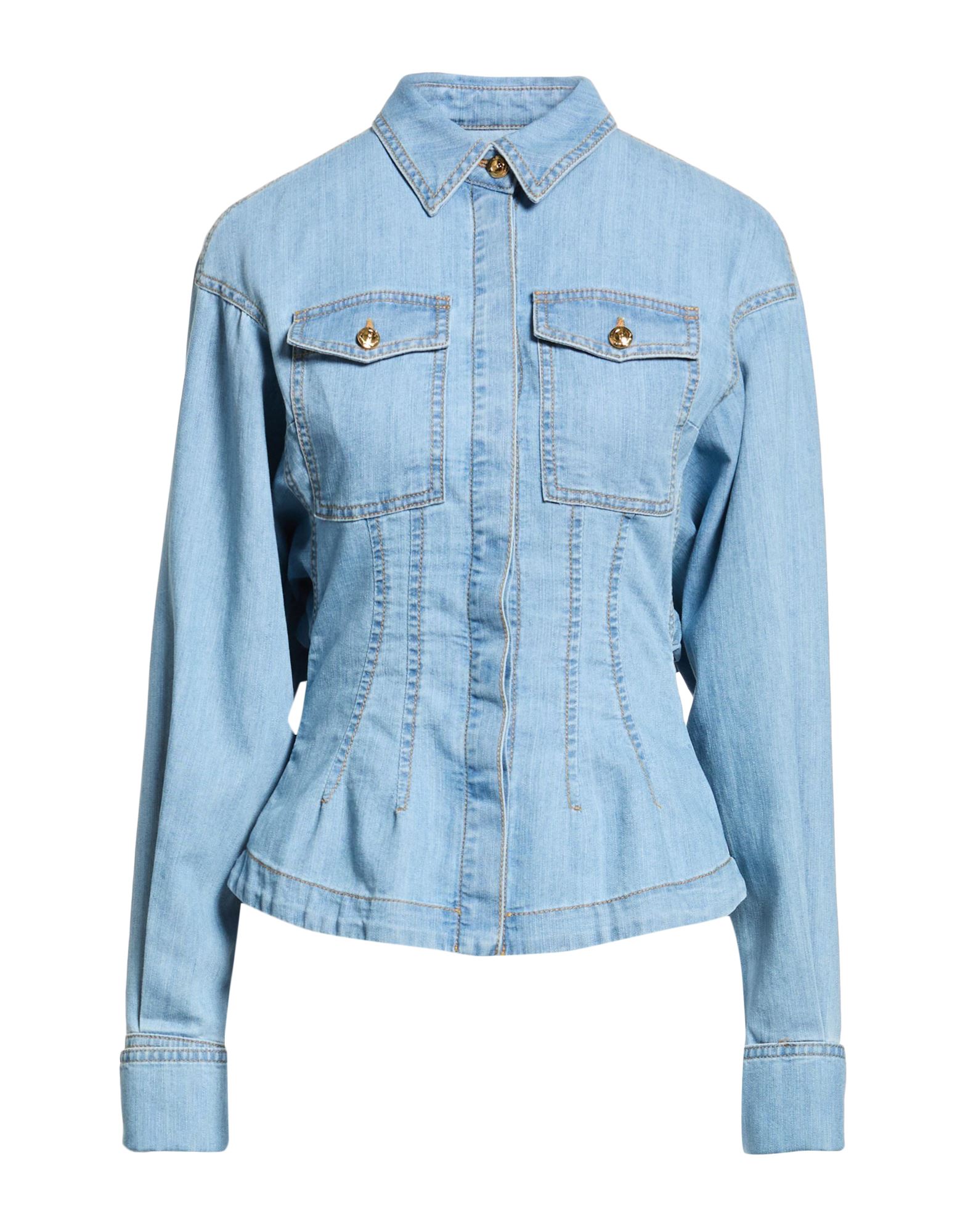  Elisabetta Franchi - Tops - Jeanshemden - On Yoox.com 