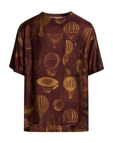 Hemd Herren Bordeaux M Herren