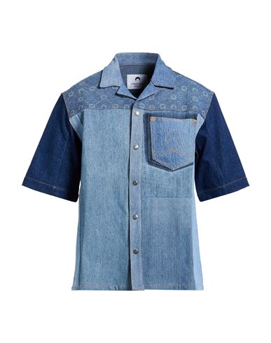 Camisa vaquera Hombre Azul marino 48 Hombre