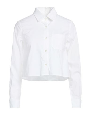 Cruna Woman Shirt White Size 2 Cotton