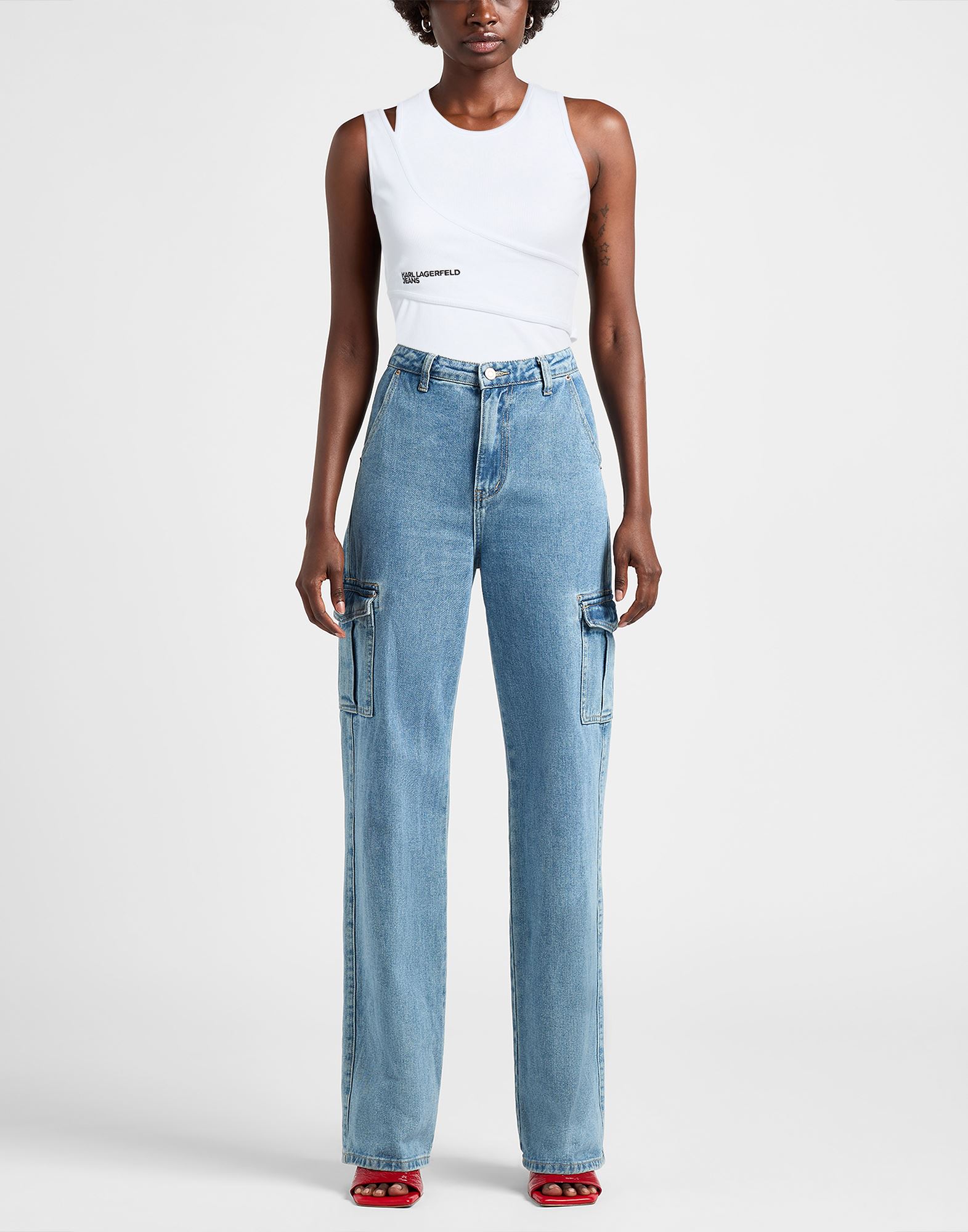  Karl Lagerfeld Jeans - Tops - Tank Tops - On Yoox.com 