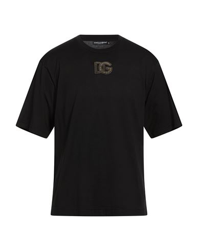 DOLCE&GABBANA T-shirts Herren Schwarz 46,50,52,56 Herren