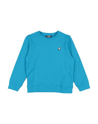 K-way Babies'  Toddler Boy Sweatshirt Azure Size 6 Cotton In Blue