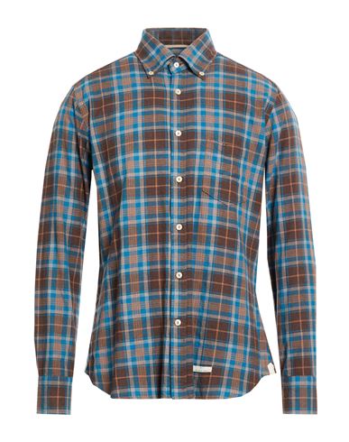 Camisa Hombre Marrón 40 Hombre