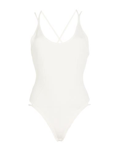 Bodysuit Damen Off white L Damen