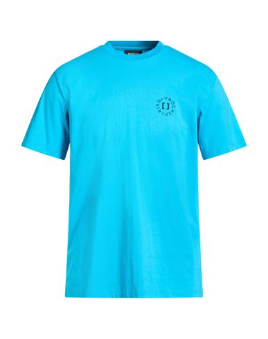 T-shirts Herren Azurblau 3XL,L,M,S Herren