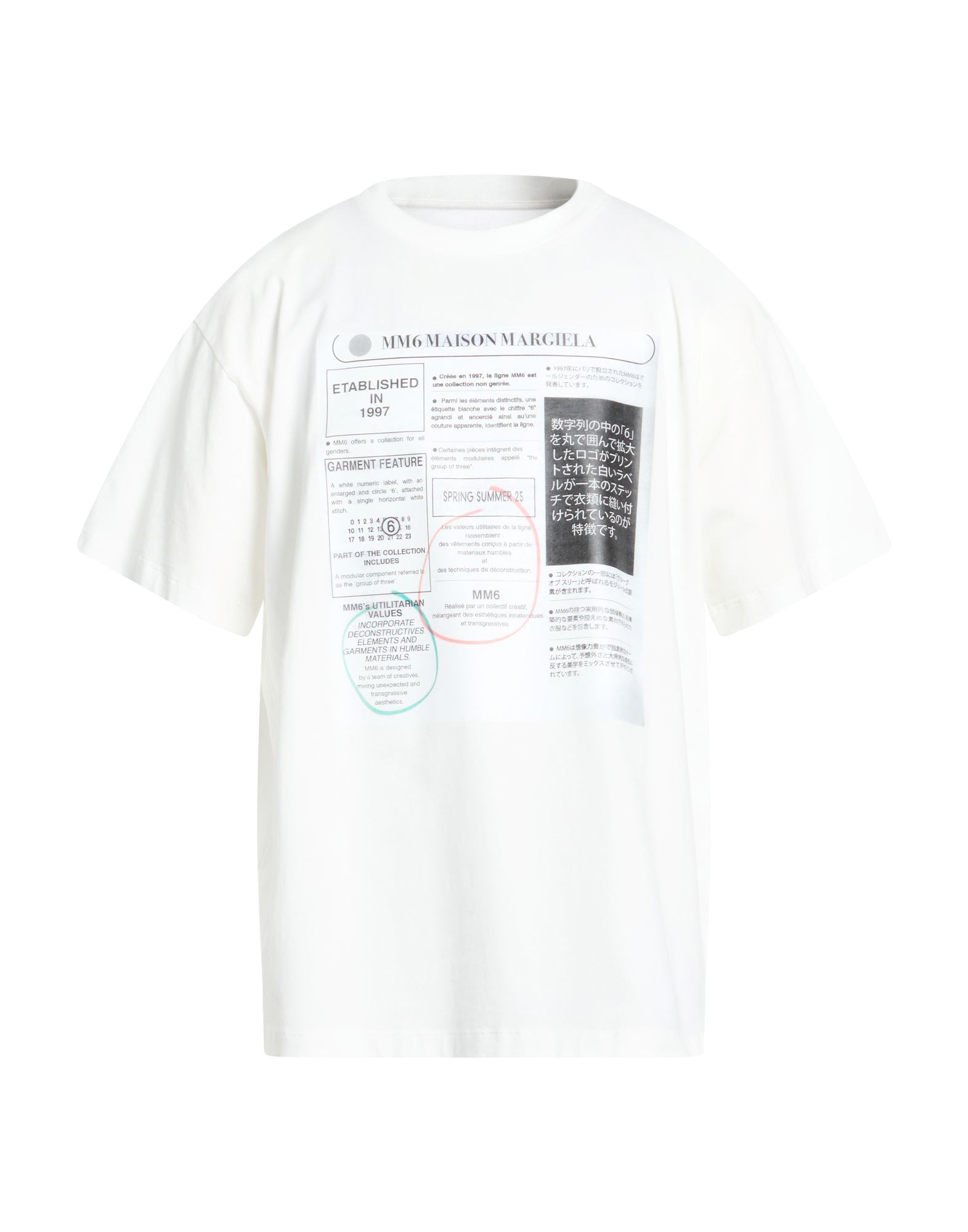 MM6 MAISON MARGIELA ΜΠΛΟΥΖΑΚΙΑ T-shirt
