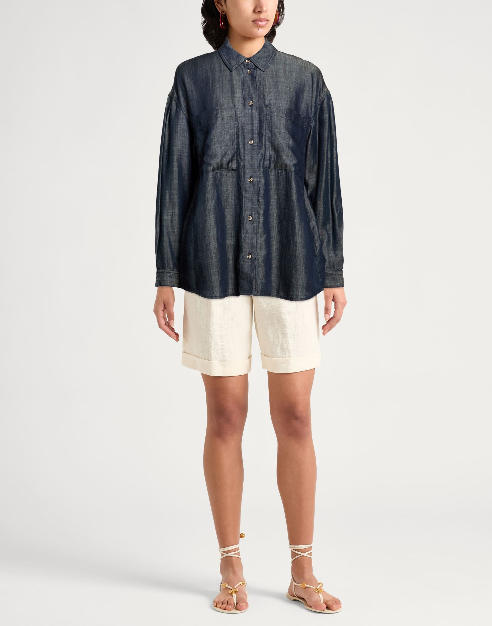  Armani Exchange - Camisetas Y Tops - Camisas Vaqueras - On Yoox.com 
