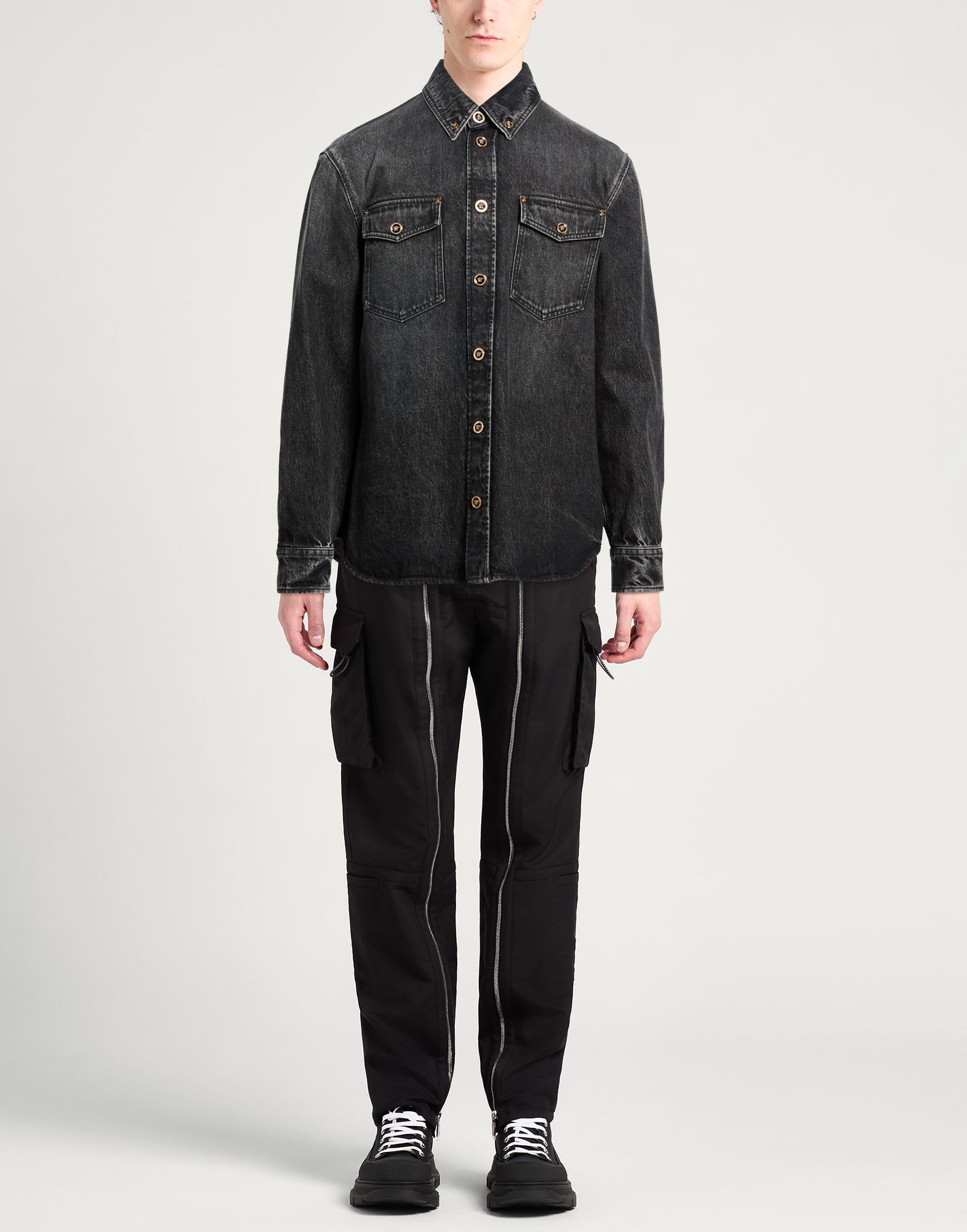  Versace - Tops - Jeanshemden - On Yoox.com 