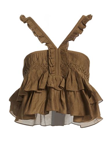Top Mujer Verde militar 34,40,42 Mujer