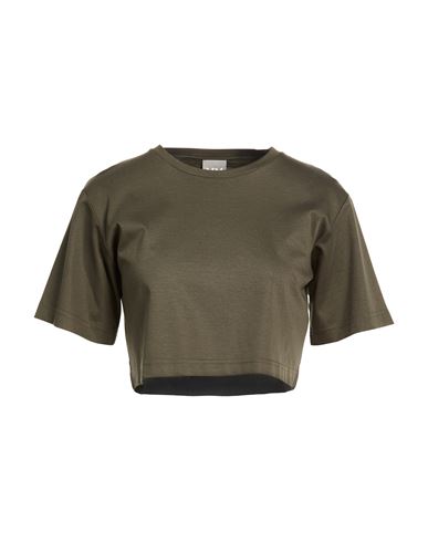 Camiseta Mujer Verde militar XS Mujer