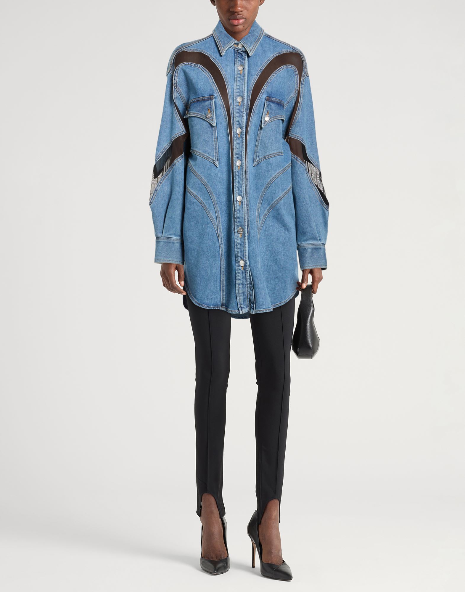  Mugler - Camisetas Y Tops - Camisas Vaqueras - On Yoox.com 
