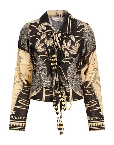 Connor & Blake Woman Shirt Black Size L Cotton