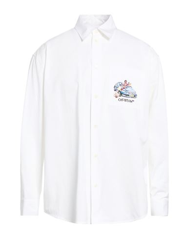 Hemd Herren Weiß 44 Herren