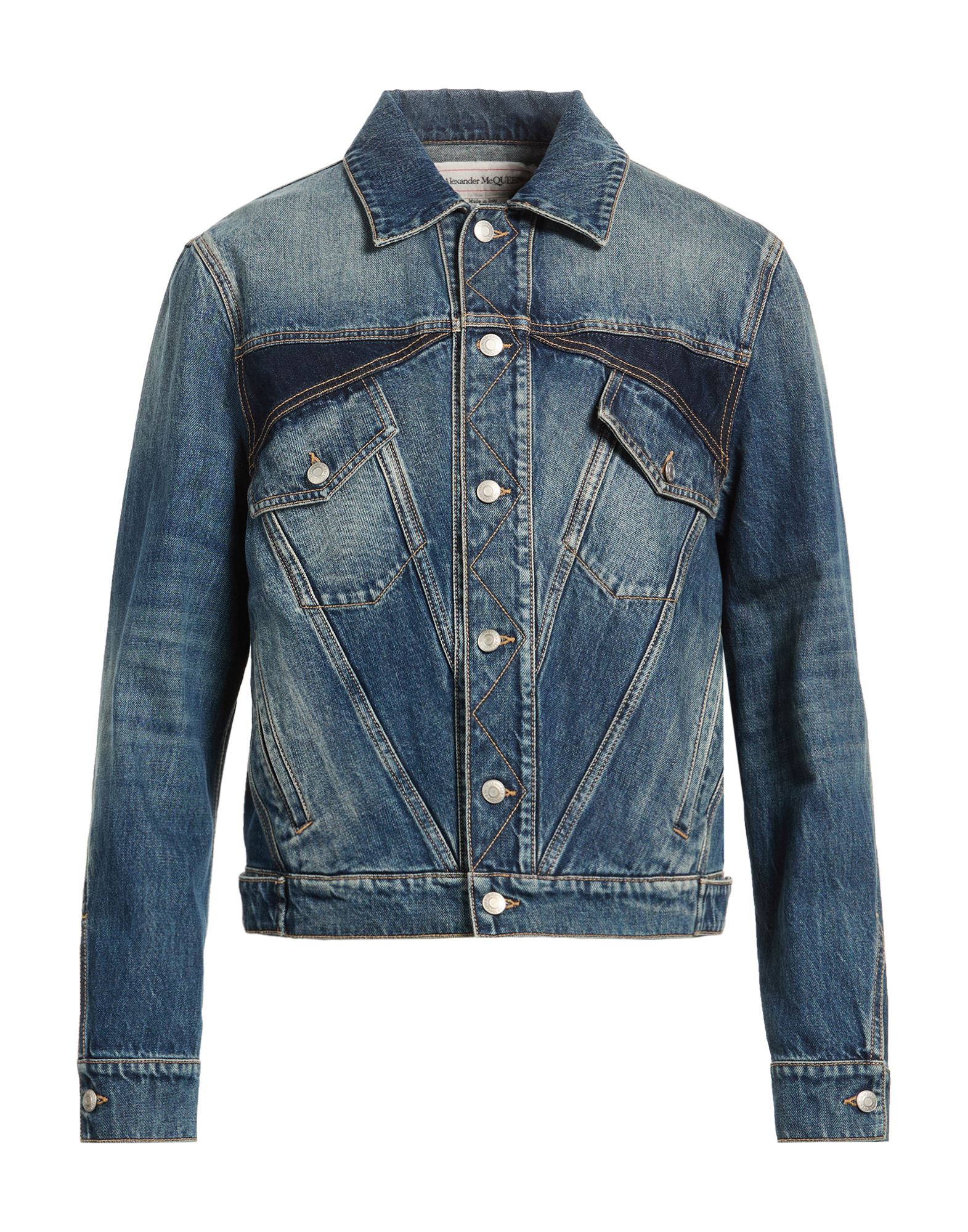 MCQUEEN ΠΑΛΤΟ & ΤΖΑΚΕΤ Denim τζάκετ