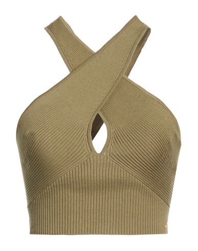 REPLAY Top Damen Khaki M Damen