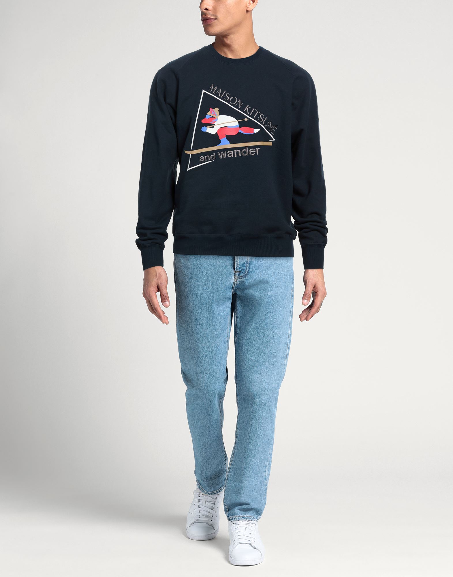  Maison Kitsuné X And Wander - Tops - Sweatshirts - On Yoox.com 