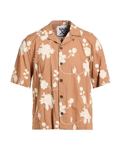 Berna Camisa Hombre Camel S Hombre