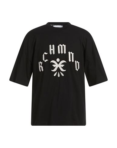 Richmond X Man T-shirt Black Size L Cotton