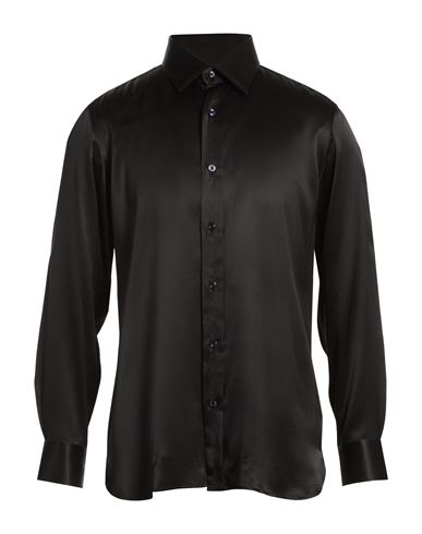 Hemd Herren Schwarz 40,41 Herren