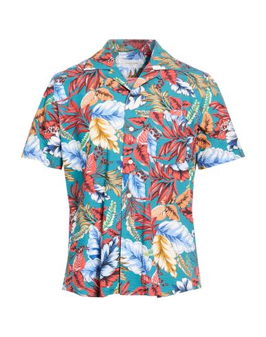 Hemd Herren Aquamarin M Herren