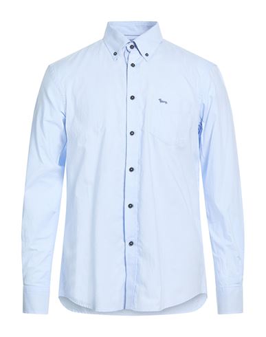 Hemd Herren Himmelblau L Herren