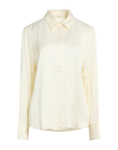 Glanshirt By Slowear Woman Shirt Cream Size 10 Viscose In White