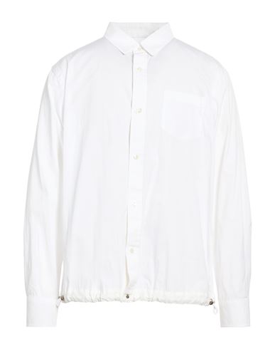 Sacai Camisa Hombre Blanco 3 Hombre