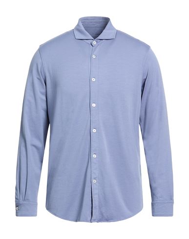Hemd Herren Taubenblau M,XL Herren