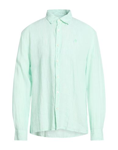 North Sails Man Shirt Green Size Xl Linen