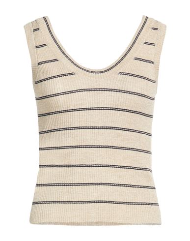 Top Mujer Beige L,M Mujer