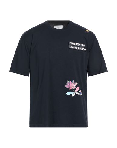 Camiseta Hombre Azul noche M Hombre