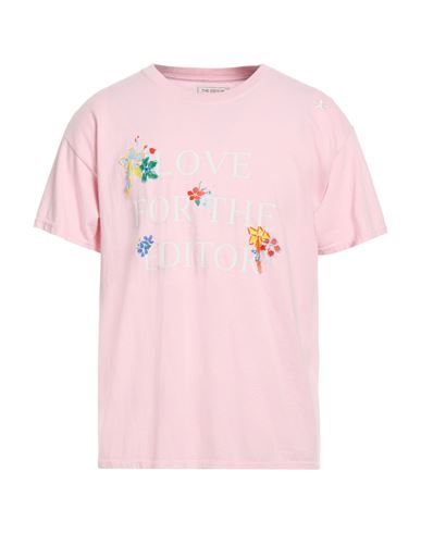Camiseta Hombre Rosa claro L Hombre