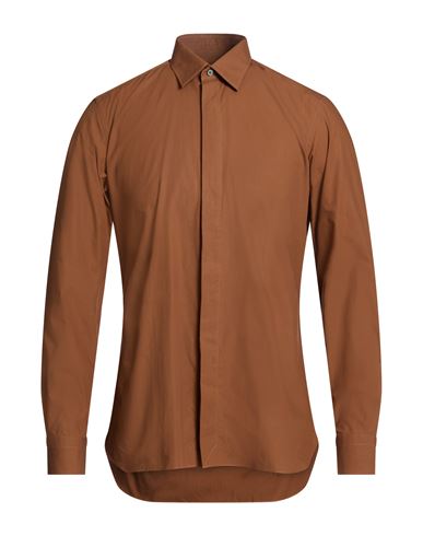 ZEGNA Hemd Herren Braun 39 Herren