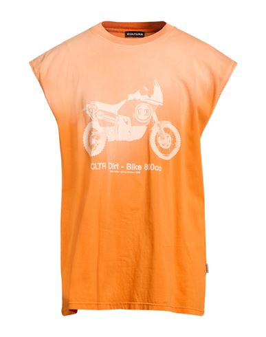 Camiseta Hombre Naranja M Hombre