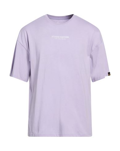 Alpha Camiseta Hombre Lila S Hombre