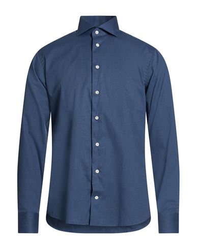 Hemd Herren Taubenblau M Herren