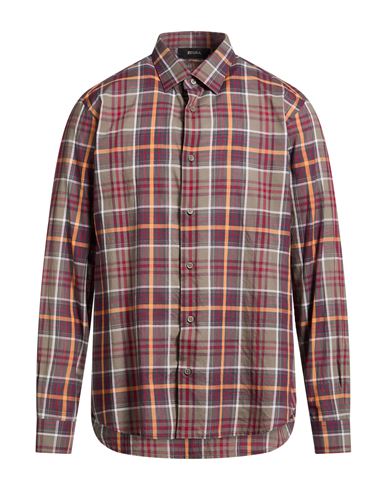 Camisa Hombre Burdeos XXL Hombre