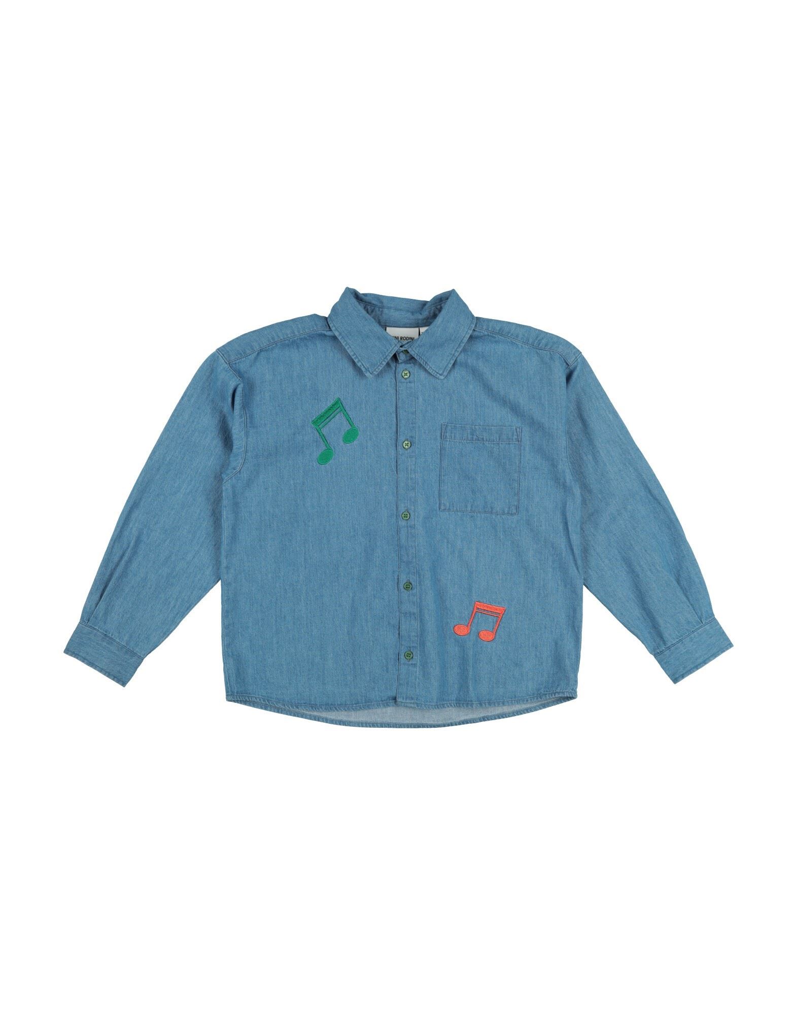 MINI RODINI ΜΠΛΟΥΖΑΚΙΑ Πουκάμισο denim