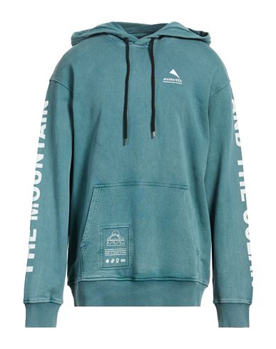 Sudadera Hombre Verde agua profundo XXL Hombre