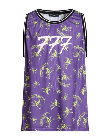 Tank Top Herren Violett L,M,XL Herren
