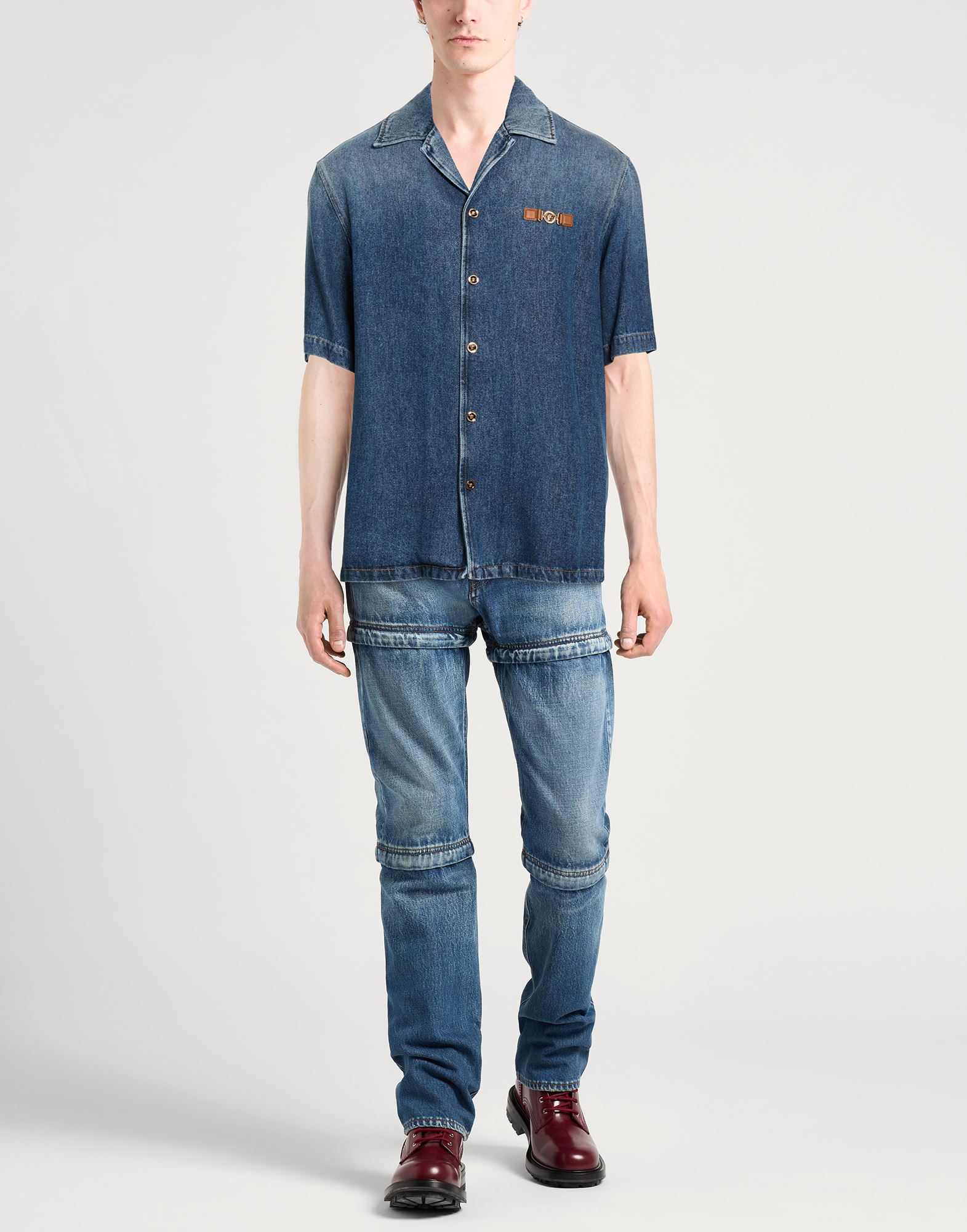  Versace - Tops - Jeanshemden - On Yoox.com 